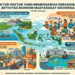 Faktor-Faktor yang Memengaruhi Keragaman Aktivitas Ekonomi Masyarakat Indonesia (AiStudio)