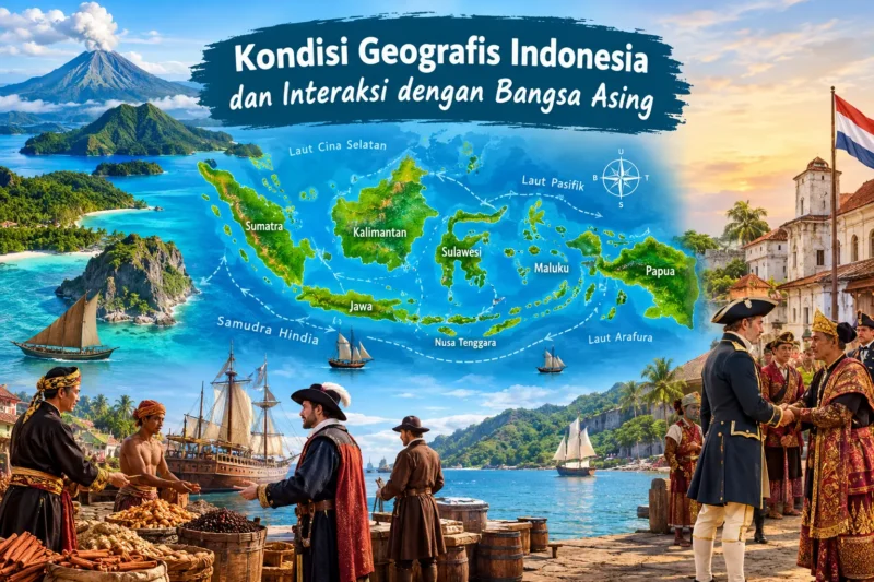 Kondisi Geografis Indonesia dan Interaksi dengan Bangsa Asing