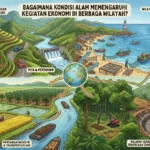 Bagaimana Kondisi Alam Memengaruhi Kegiatan Ekonomi di Berbagai Wilayah? (AiStudio)