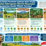 Bagaimana Bentuk Pemanfaatan Lingkungan Sekitar terhadap Aktivitas Keberagaman Ekonomi Masyarakat Berdasarkan Kondisi Wilayah Tertentu? (AiStudio)