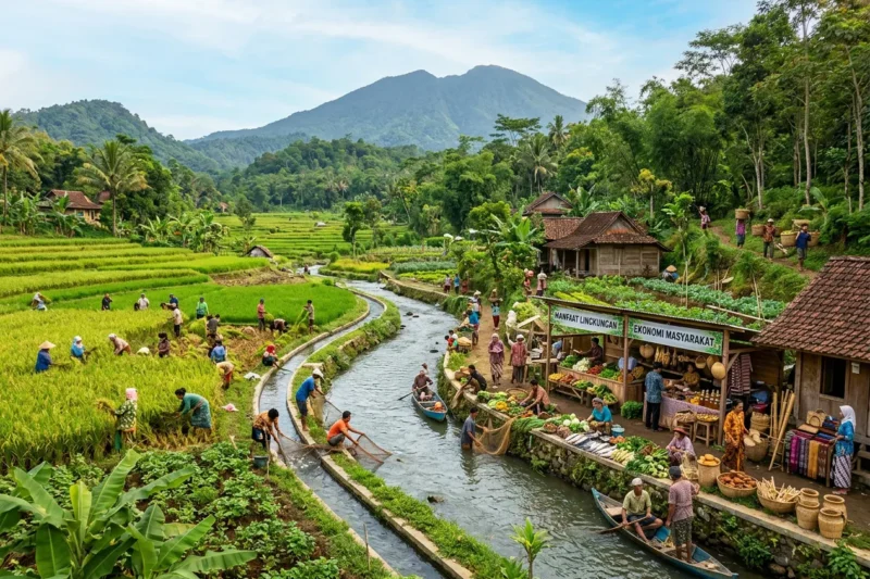 Manfaat Lingkungan Sekitar dalam Memenuhi Kebutuhan Ekonomi Masyarakat