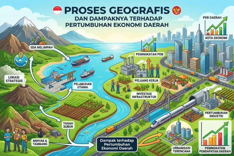 Proses Geografis dan Dampaknya terhadap Pertumbuhan Ekonomi Daerah