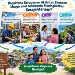 Bagaimana Keragaman Aktivitas Ekonomi Masyarakat Membantu Meningkatkan Kesejahteraan? (AiStudio)